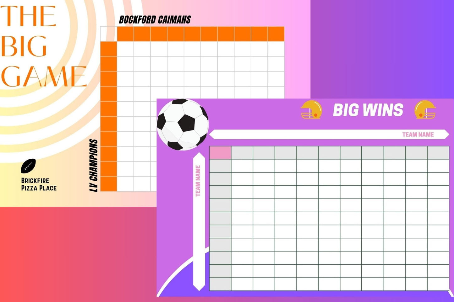 free printable football squares pdf