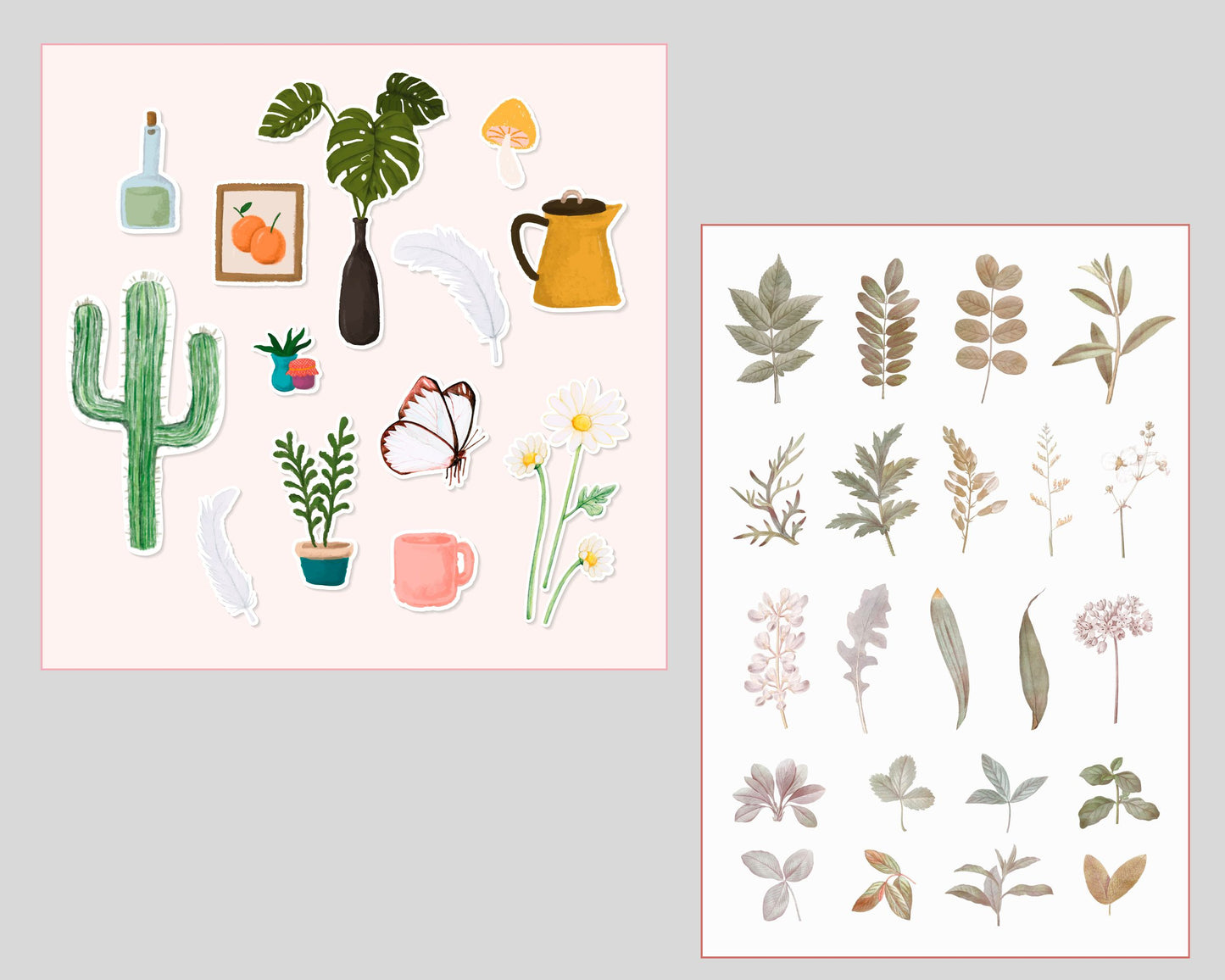 aesthetic digital planner stickers
