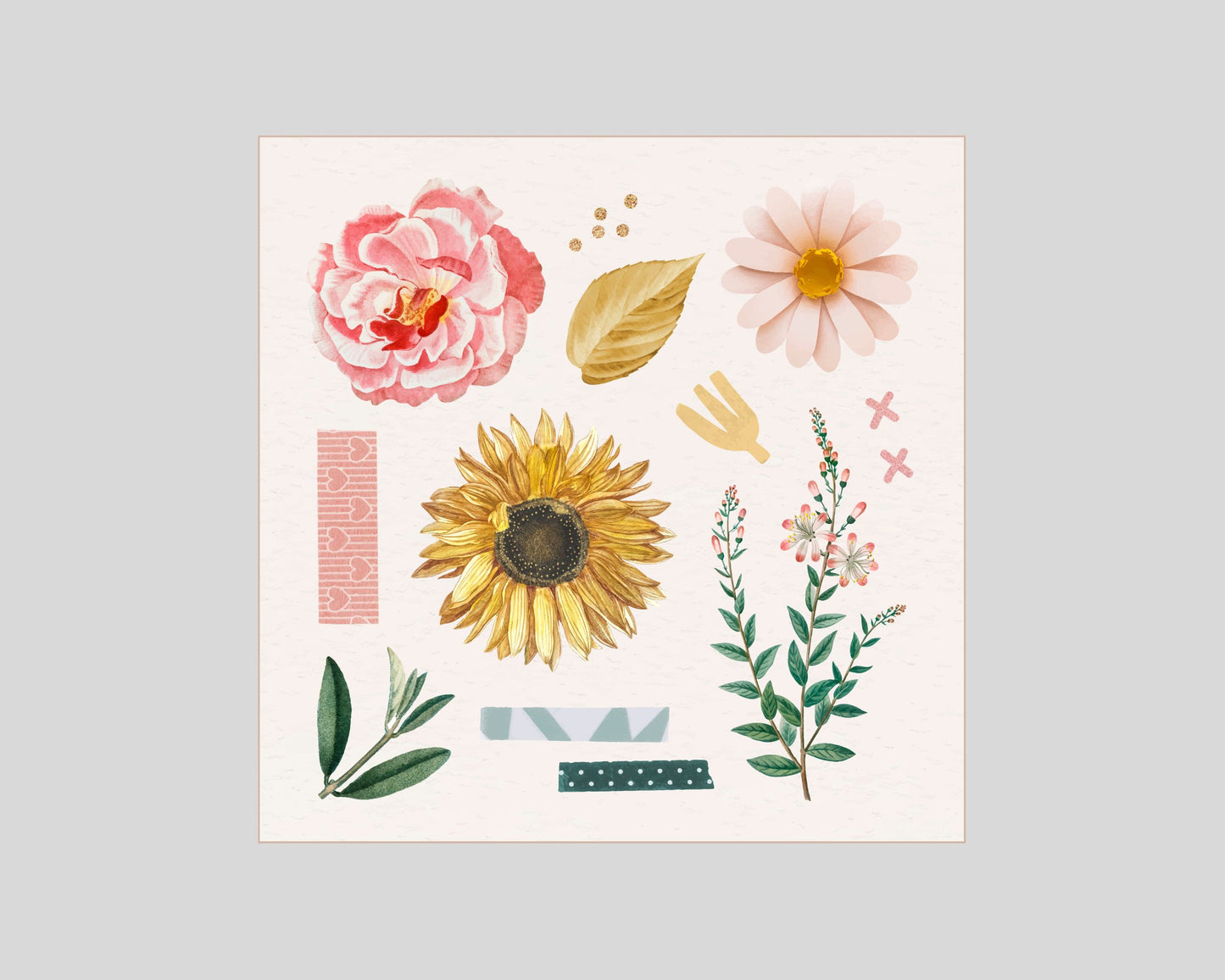 aesthetic digital planner stickers