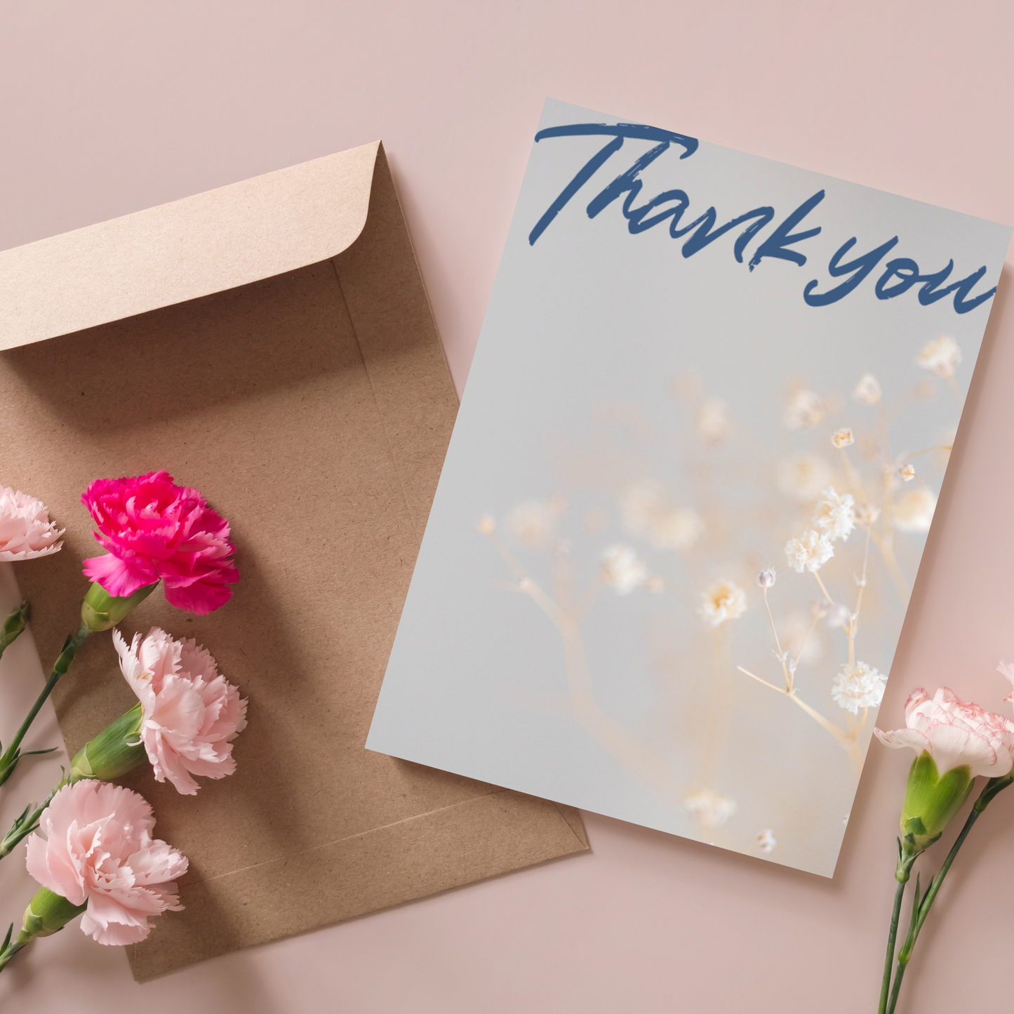 Digital thank you card