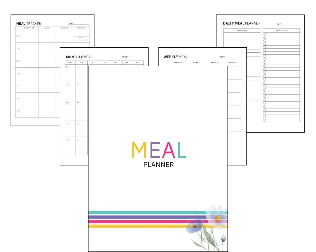 planner from pink