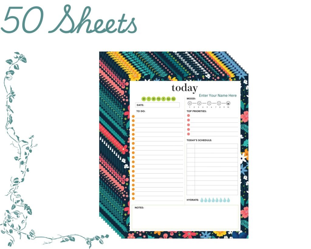 daily printable planner